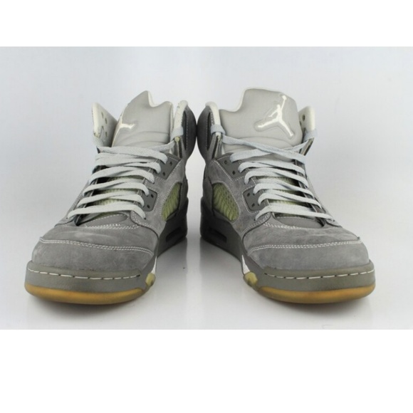 2011 JORDAN RETRO 5 WOLF GREY 10 (USED) - Picture 2 of 6